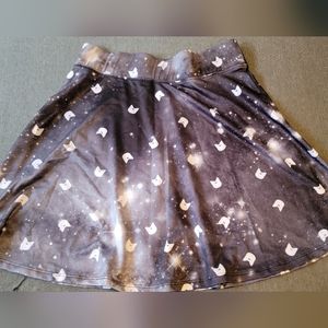 Sailor Moon Gray Galaxy Skater Skirt